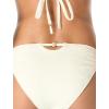 Vince Camuto Women’s Beaded String Bikini Bottom(Ivory)