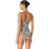 Vince Camuto Women’s V Wire One Piece Swimsuit(Chocolate)