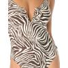 Vince Camuto Women’s V Wire One Piece Swimsuit(Chocolate)