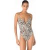 Vince Camuto Women’s V Wire One Piece Swimsuit(Chocolate)