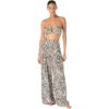 Vince Camuto Women’s Wide Leg Cover Up Pants(Chocolate)