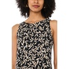 Vince Camuto Women’s Floral Sleeveless Maxi Dress(Smoke Gray)