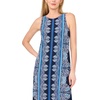 Vince Camuto Women’s Sleeveless Back Keyhole Maxi Dress(Classic Navy)