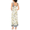 Vince Camuto Women’s Square Neck Smocked Back Sleeveless Maxi Dress(New Ivory)