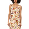 Vince Camuto Square Neck Tiered Maxi(Apple Red)
