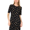 Vince Camuto Women’s Short Sleeve Knit Crew Neck Maxi Dress(Burnt Olive)