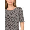 Vince Camuto Women’s Short Sleeve Knit Crew Neck Maxi Dress(Rich Black)