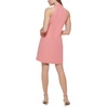 Vince Camuto Women’s Sleeveless Halter Tie Neck Shift Mini Dress(Papaya)